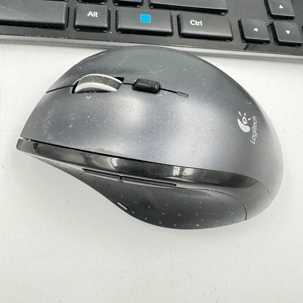 Logitech Keyboard and Mouse Bundle Black K750 Solar‎ M705 Wireless